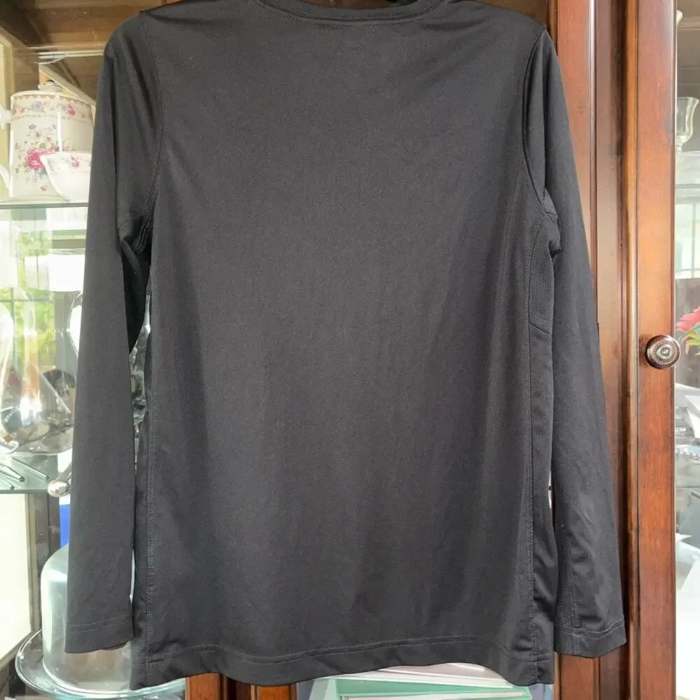Nike XL Men's Black Dri-FIT Long Sleeve Tee *fitted size*